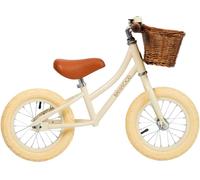 Banwood Bici sin pedales crema acero niños 3-5 años