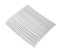 Banworks 24Pcs HV400 Alambre traste acero inoxidable guitarra, 2.7mm 12" | Reemplazo alambre de traste 2,7 mm ancho × 70 mm largo para guitarras Gibson/Epiphone Les Paul SG JT/PS-02