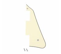 Banworks 3-Ply Pickguard para guitarra eléctrica 2-Hole American LP | Placa de rasguños para guitarra eléctrica para USA Gibson Les Paul LP JT/HB-05 Crema