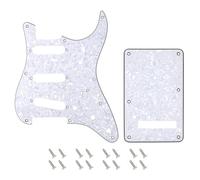 Banworks 8-Hole 50s 57 Vintage ST SSS Pickguard with 6-Hole Backplate
