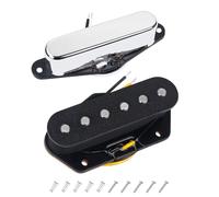 Banworks Alnico JT/SYQ-06 - Juego de pastillas para guitarra, 8,0 K/7,3 K, alto rendimiento de 50 mm/54 mm, para guitarra eléctrica Telecaster Tele TL, 2 unidades