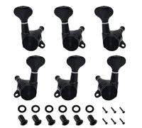 Banworks Clavijas de afinación de guitarra 3L3R con bloqueo relación 16:1 clavijas de afinación de cuerdas de guitarra selladas máquinas fijación de 45 grados para Les Paul LP SG JT/ZSJXQ-03