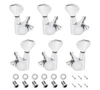 Banworks Clavijas de afinación para guitarra 3L3R relación 16:1 clavijas de afinación para cuerdas de guitarra con fijación de 90 grados para guitarra eléctrica o acústica Les Paul LP SG JT/JXQ-09