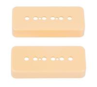 Banworks Cubiertas de plástico para pastillas P90 de guitarra eléctrica Cubiertas para pastillas Soapbar P-90 de 50 mm /52 mm para mástil/puente de guitarra eléctrica Epiphone Les Paul LP JT/SYQG-07