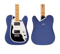 Banworks Funda neopreno cuerpo guitarra para Fender Telecaster Tele, protector acolchado anti polvo y arañazos JT/BHT-01 Azul