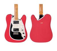 Banworks Funda neopreno cuerpo guitarra para Fender Telecaster Tele, protector acolchado anti polvo y arañazos JT/BHT-01 roja