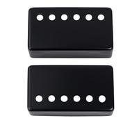 Banworks - Fundas de metal para pastillas humbucker de guitarra eléctrica, 50 mm (1-31/32 pulgadas), paquete de 2, color negro, JT/SYQG-03