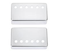 Banworks - Fundas de metal para pastillas humbucker de guitarra eléctrica, 52 mm (2-3/64 pulgadas), paquete de 2, JT/SYQG-03, cromadas