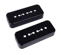 Banworks Fundas para pastilla P90 de 49,2 mm para guitarra eléctrica Imperial P-90, cubiertas de pastilla para barra de jabón, cubiertas para pastilla de mástil/puente para guitarra eléctrica Gibson