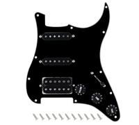 Banworks Golpeador de 3 capas HSS Strat Vintage Hot F '50s Tonos precableado con bobina de fibra Alnico escalonada de 5 bobinas SSH de bobina única y pastillas Humbucker para Fender Stratocaster JT