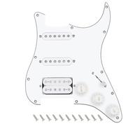 Banworks Golpeador de 3 capas HSS Strat Vintage Hot F '50s Tonos precableado con bobina de fibra Alnico escalonada de 5 bobinas SSH de bobina única y pastillas Humbucker para Fender Stratocaster JT