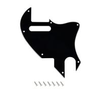 Banworks Golpeador híbrido Tele de 3 capas con 7 agujeros Telecaster para guitarras híbridas Fender Telecaster JT/HB-25 de fabricación estadounidense y mexicana, color negro