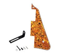 Banworks Golpeador Les Paul de 4 capas con soporte de acero inoxidable LP para guitarra eléctrica de 2 agujeros para Epiphone EPI Les Paul LP JT/HBTZ-02 Tiger Stripe
