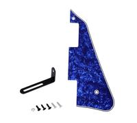 Banworks Golpeador Les Paul de 4 capas con soporte de acero inoxidable LP para guitarra eléctrica de 2 agujeros para Gibson Les Paul LP JT/HBTZ-01 Blue Pearl