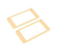 Banworks Humbucker - Anillos de plástico inclinados con parte superior plana inferior plana para pastilla de guitarra de 3 x 4,3 mm, marco para guitarra eléctrica Les Paul LP, paquete de 2 JT/SYQG-21