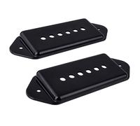 Banworks Imperial - Fundas para pastillas P90 LP P90 de 49,2 mm, cubiertas para pastilla de oreja de perro, para guitarra eléctrica Gibson Les Paul LP, paquete de 2 JT/SYQG-25, color negro