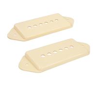 Banworks Imperial - Fundas para pastillas P90 LP P90 de 49,2 mm, cubiertas para pastilla de oreja de perro, para guitarra eléctrica Gibson Les Paul LP, paquete de 2 JT/SYQG-25, color crema