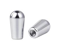 Banworks Interruptor de palanca de aluminio de 3 vías para guitarra, rosca métrica, 3,5 mm, tapas de interruptor selector de pastilla para guitarras eléctricas Epiphone EPI Les Paul LP SG, paquete de