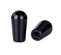 Banworks JT/DWQM-09 JT/DWQM-09 - Juego de 2 tapas de interruptor de palanca de aluminio de 3 vías para guitarra eléctrica Epiphone EPI Les Paul LP SG, 3,5 mm, color negro