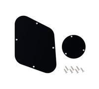 Banworks Juego de cubierta de cavidad para placa posterior de LP de 3 capas y cubierta de placa posterior para interruptor de control para Gibson Standard y Custom Les Paul LP JT/HGB-03