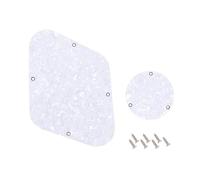 Banworks Juego de cubierta de cavidad para placa posterior de LP y cubierta de placa posterior para interruptor de control de 4 capas para Gibson Standard y Custom Les Paul LP JT/HGB-03 White Pearl