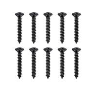 Banworks Juego de tornillos de montaje para marco de pastilla Humbucker de 2,5 x 18 mm M2.5 para guitarra eléctrica, kit de tornillos avellanados para EPI Les Paul LP SG Suier ST, paquete de 20 JT