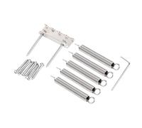 Banworks Juego de tornillos de resorte para puente de trémolo ST Vintage de 6 puntos, kit de accesorios de resorte para guitarras eléctricas Fender/Squier Stratocaster Strat JT/QQXT-02 de estilo