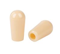 Banworks M3.5 - Juego de 2 tapas de interruptor de palanca de 3 vías para guitarra eléctrica Epiphone EPI Les Paul LP SG, 2 unidades, color crema