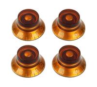 Banworks Perillas de control de guitarra de los años 50 perillas Imperial Konbs de 24 estrías 2 tonos 2 volúmenes perillas de 6 mm perillas Bell perillas Top Hat para Gibson Les Paul LP SG JT/XN-07