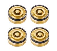 Banworks Perillas de control de guitarra eléctrica estilo años 60, métricas, 18 ranuras, 2 tonos, 2 perillas de volumen de 6 mm, perillas de velocidad para guitarras eléctricas Epiphone Les Paul SG