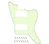 Banworks Pickguard Vintage de 60s Jazzmaster 3-Ply 13-Hole para guitarra | JM Pickguard Guitar Pickguard Scratch Plate for Fender Jazzmaster JM Guitars JT/HB-14 Verde Menta