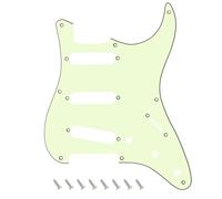 Banworks Placa de rasguños vintage para guitarra 8-Hole 50s 57 ST SSS