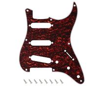 Banworks Placa de rasguños vintage para guitarra 8-Hole 50s 57 ST SSS