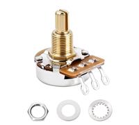 Banworks Potenciómetros de latón B1MΩ Imperial de rosca de 3/8 pulgadas de tamaño completo para guitarras Gibson Les Paul LP/SG Fender Strat/Tele PRS, 1 pieza JT/XNQ-14