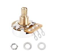 Banworks Potenciómetros de latón B1MΩ Imperial de rosca de 3/8 pulgadas de tamaño completo para guitarras Gibson Les Paul LP/SG Fender Strat/Tele PRS, 1 pieza JT/XNQ-13