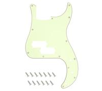 Banworks Precision Bass - Golpeador de 3 capas con 13 agujeros P Bass PB para defensa de estilo moderno de Estados Unidos/México, bajo de precisión JT/HB-10, color verde menta