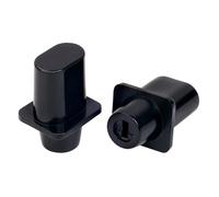 Banworks Punta de interruptor de palanca de 3 vías Guitars Imperial de 4,9 mm tapas de interruptor de selector de pastillas tapas de punta interruptor ovaladas para Fender Tele JT/DWQM-01