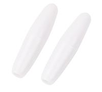 Banworks Puntas para la barra de trémolo de guitarra eléctrica, 5 mm tapas para la barra de trémolo para guitarra eléctrica Strat ST Jazzmaster Jaguar Mustang Tele, paquete de 2 JT/YBM-01 blanco