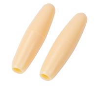 Banworks Puntas para la barra de trémolo de guitarra eléctrica, 5 mm tapas para la barra de trémolo para guitarra eléctrica Strat ST Jazzmaster Jaguar Mustang Tele, paquete de 2 JT/YBM-01 crema