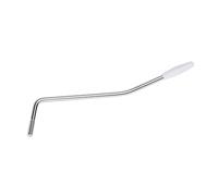 Banworks Reemplazo de brazo de trémolo M6 métrico Whammy Bar | Hilo de 5.8mm (15/64") para puentes de trémolo de guitarras Squier Strat ST JT/YB-01 cromo con punta blanca