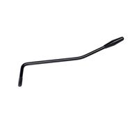 Banworks Reemplazo de brazo de trémolo M6 métrico Whammy Bar | Hilo de 5.8mm (15/64") para puentes de trémolo de guitarras Squier Strat ST JT/YB-01 negro con punta negra