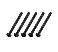 Banworks Rosca métrica 3 x 34 mm M3 guitarra eléctrica Humbucker Pickup juego de tornillos de ajuste de altura para Epiphone LP SG Squier Strat ST y guitarra de fabricación asiática equipada con