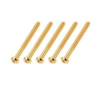 Banworks Rosca métrica 3 x 34 mm M3 guitarra eléctrica Humbucker Pickup juego de tornillos de ajuste de altura para Epiphone LP SG Squier Strat ST y guitarra de fabricación asiática equipada con