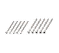 Banworks Rosca métrica de 2,5 x 30 mm y 3 x 34 mm para guitarra eléctrica, juego de tornillos de ajuste de altura para Epiphone LP SG Squier Strat ST y guitarra de fabricación asiática equipada con