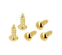 Banworks Tornillos de acero inoxidable americano #3 x 1/4 pulgadas para guitarra en forma de campana, tornillos para cubierta de barra de armadura para Estados Unidos, Gibson Les Paul LP SG, paquete