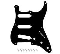 Banworks Vintage Original 56s-59' - Golpeador Strat de 8 agujeros de 1,5 mm de grosor, borde recto, 1 capa ST SSS, placa de arañazos para guardabarros de estilo vintage estadounidense y mexicano