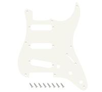 Banworks Vintage Original 56s-59' - Golpeador Strat de 8 agujeros de 1,5 mm de grosor, borde recto, 1 capa ST SSS, placa para arañazos para Stratocaster estándar de Estados Unidos/México, estilo
