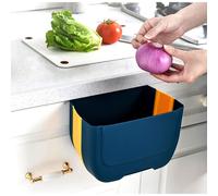 Banyakong 3l azul gabinete amarillo de basura de basura no txico slido plstico colapsable fcil de instalar Garanta de venta de aplicaciones