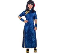 Banyant Toys Disfraz China Azul Qi-pao 5-6 años