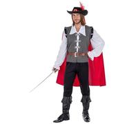 Banyant Toys Disfraz Mosquetero Gris M-L